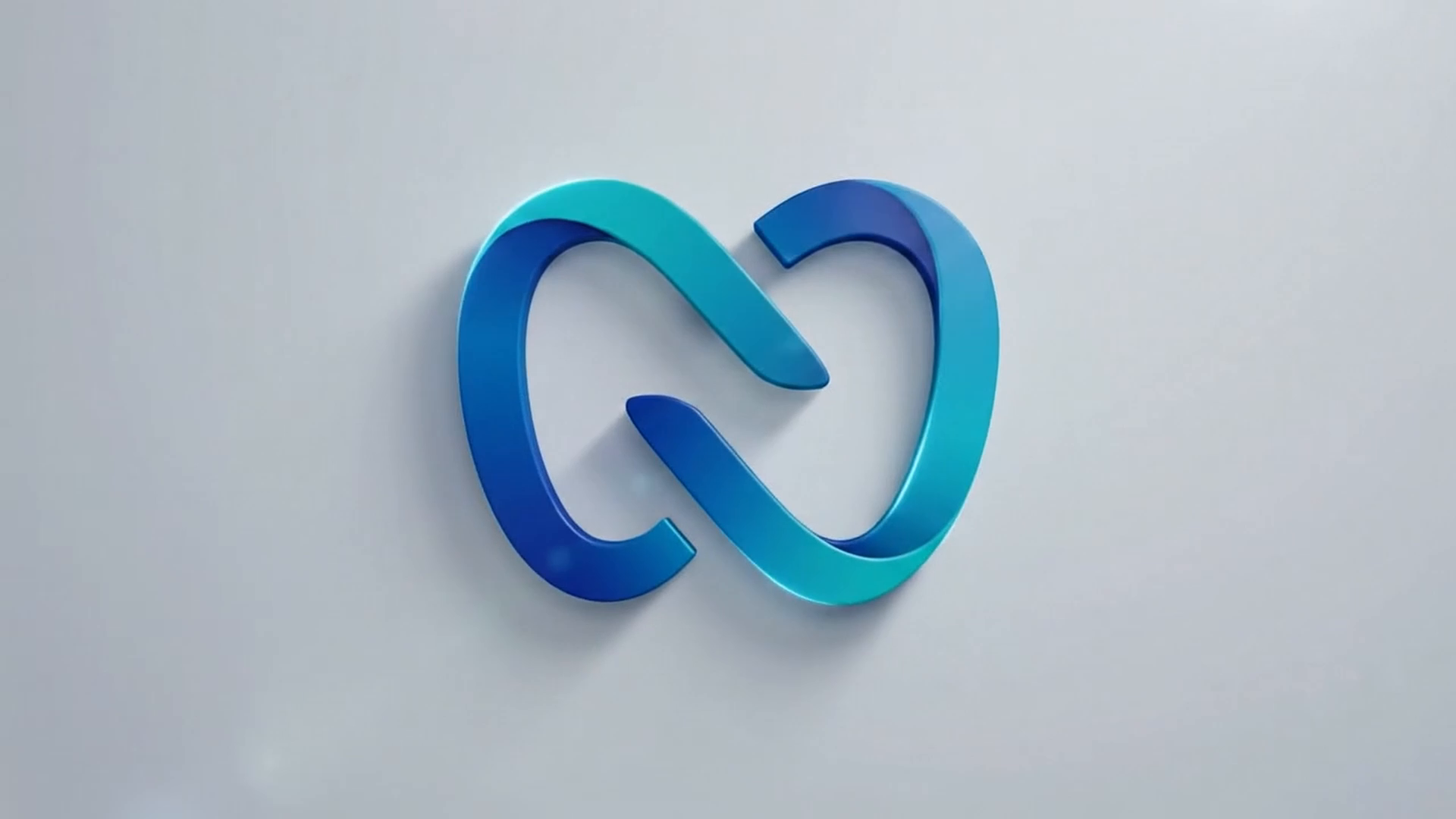Nexo Dental sculptural mark mural from the product entry experience
